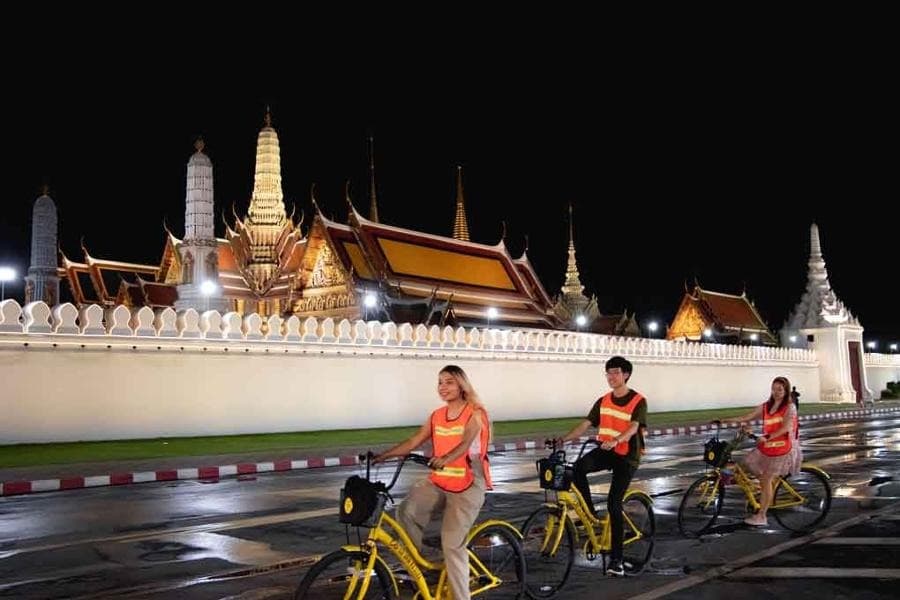 Balade à vélo nocturne